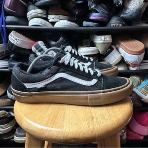 Vans old skool pro Black and Brown Men's Shoes